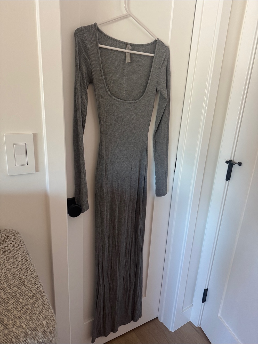 Skims lounge long sleeve dress xs - Picture 3 of 4